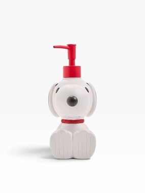 Peanuts Snoopy Soap Lotion Dispenser Red Classic